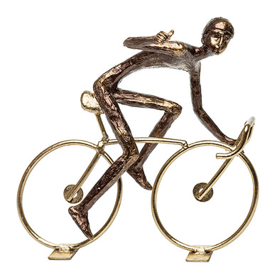 Escultura Ciclista Movimento 16cm