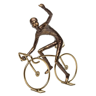 Escultura Ciclista Equilibrio 18cm