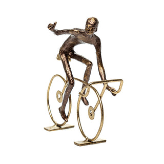 Escultura Ciclista Movimento 21cm