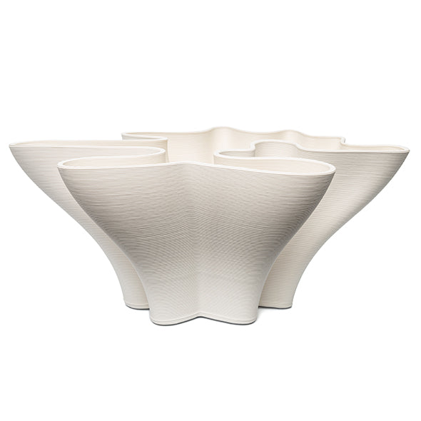 Vaso Lotus Contemporaneo 3d 35x15cm