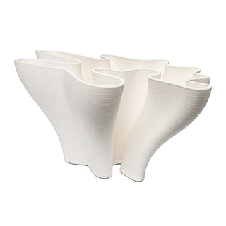 Vaso Lotus Contemporaneo 3d 35x15cm