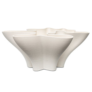 Vaso Lotus Contemporaneo 3d 35x15cm