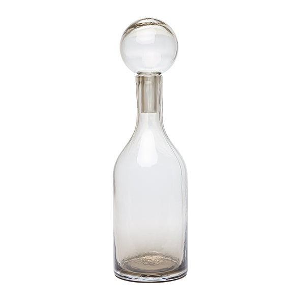 Garrafa Decorativa Cinza Fume 45cm