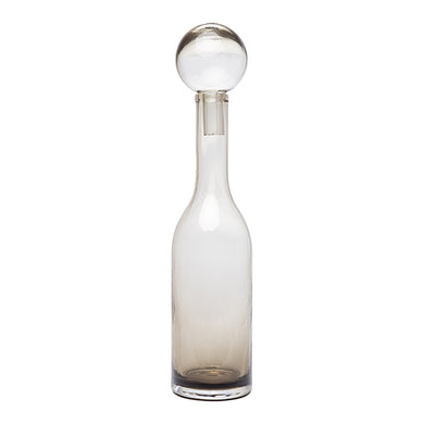 Garrafa Decorativa Cinza Fume 51cm