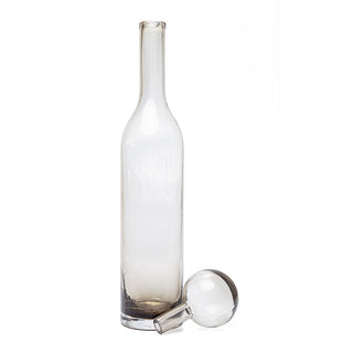 Garrafa Decorativa Cinza Fume 63cm
