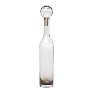 Garrafa Decorativa Cinza Fume 63cm