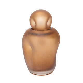 Garrafa Decorativa Ambar Fosco 23cm