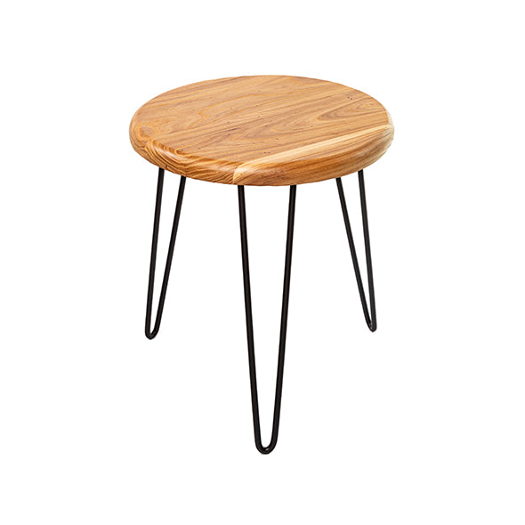 Mesa Lateral Madeira/metal 35x40cm