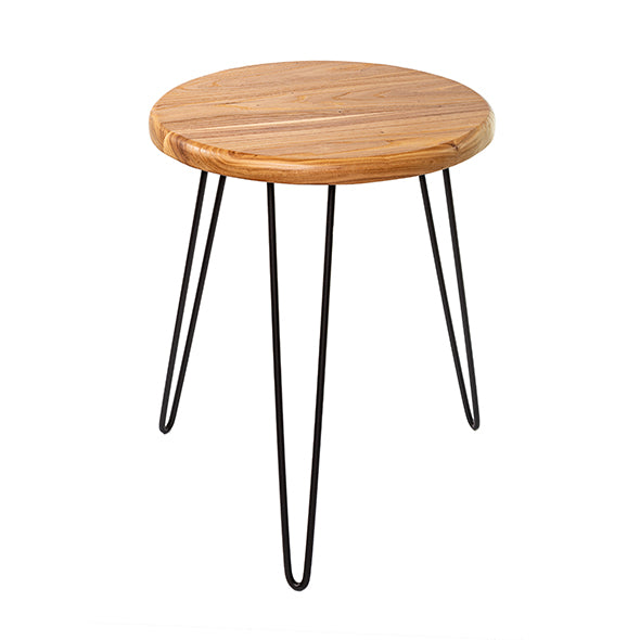 Mesa Lateral Madeira/metal 40x50cm