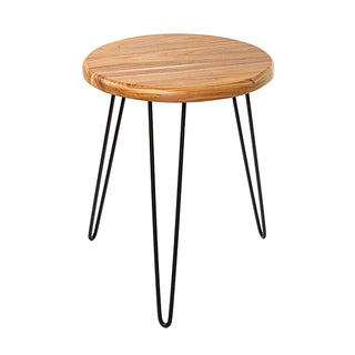 Mesa Lateral Madeira/metal 40x50cm
