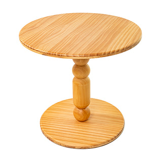 Mesa Lateral Bossa Em Madeira 50x36cm