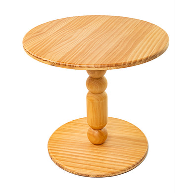 Mesa Lateral Bossa Em Madeira 50x36cm