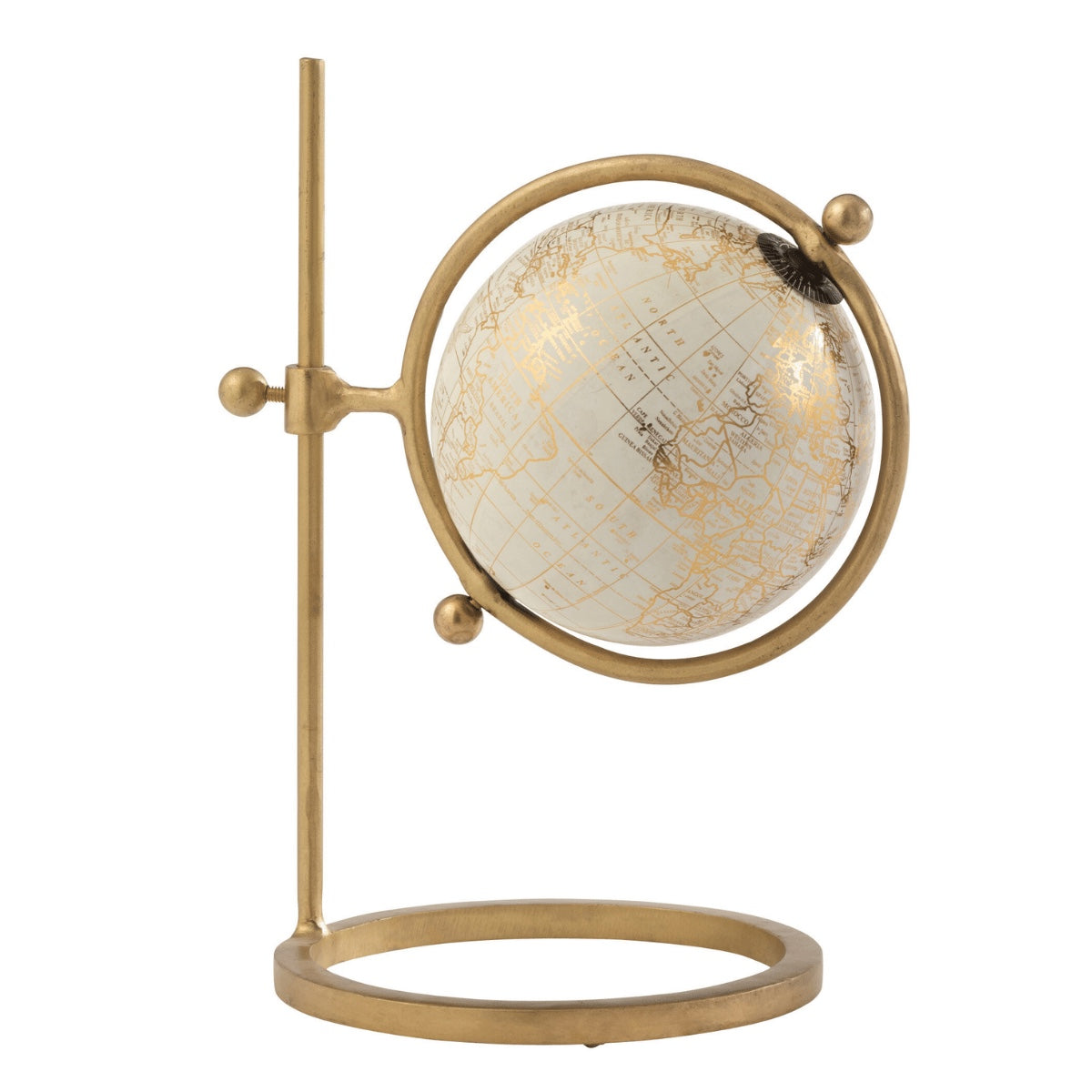 Globo Suspenso Com Suporte Em Metal 35cm