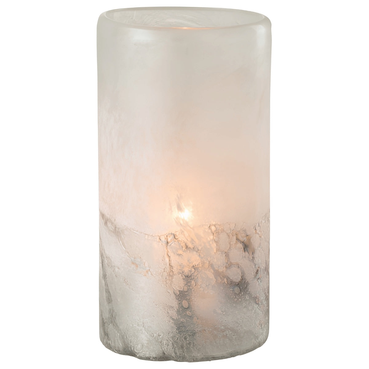 Vaso Scavo Em Vidro 22cm
