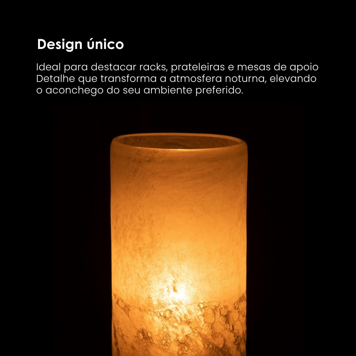 Vaso Scavo Em Vidro 22cm