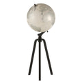 Globo Prata C/ Tripe Em Metal 103cm