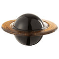 Escultura Planeta Em Vidro 18cm