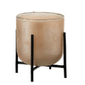 Vaso Astor Em Vidro Com Suporte 17cm