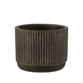 Cachepot Line Preto 11cm