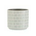 Cachepot Azulejo Azul 14cm