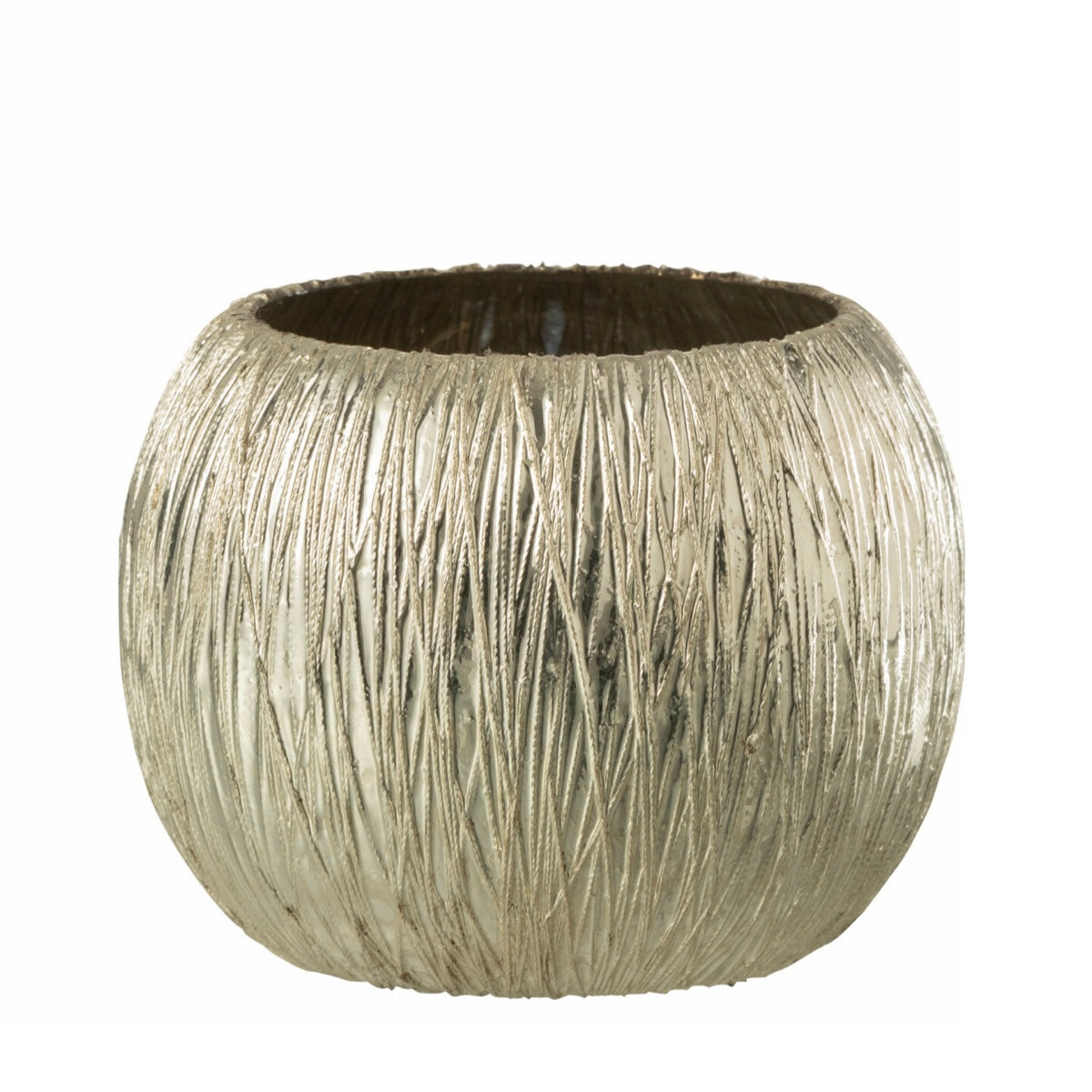 Castical Lines Prata Em Vidro 10cm
