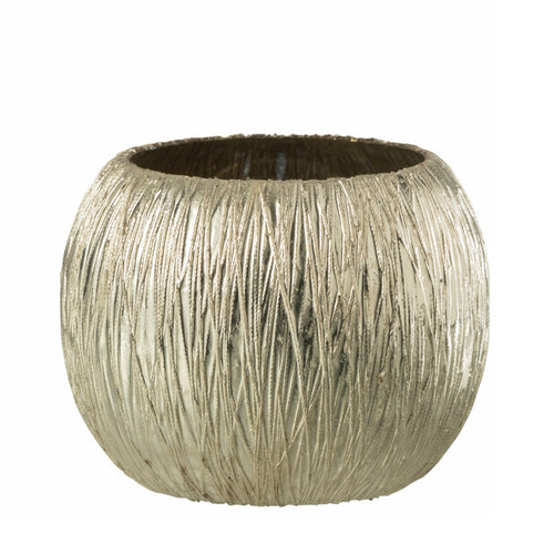 Castical Lines Prata Em Vidro 10cm