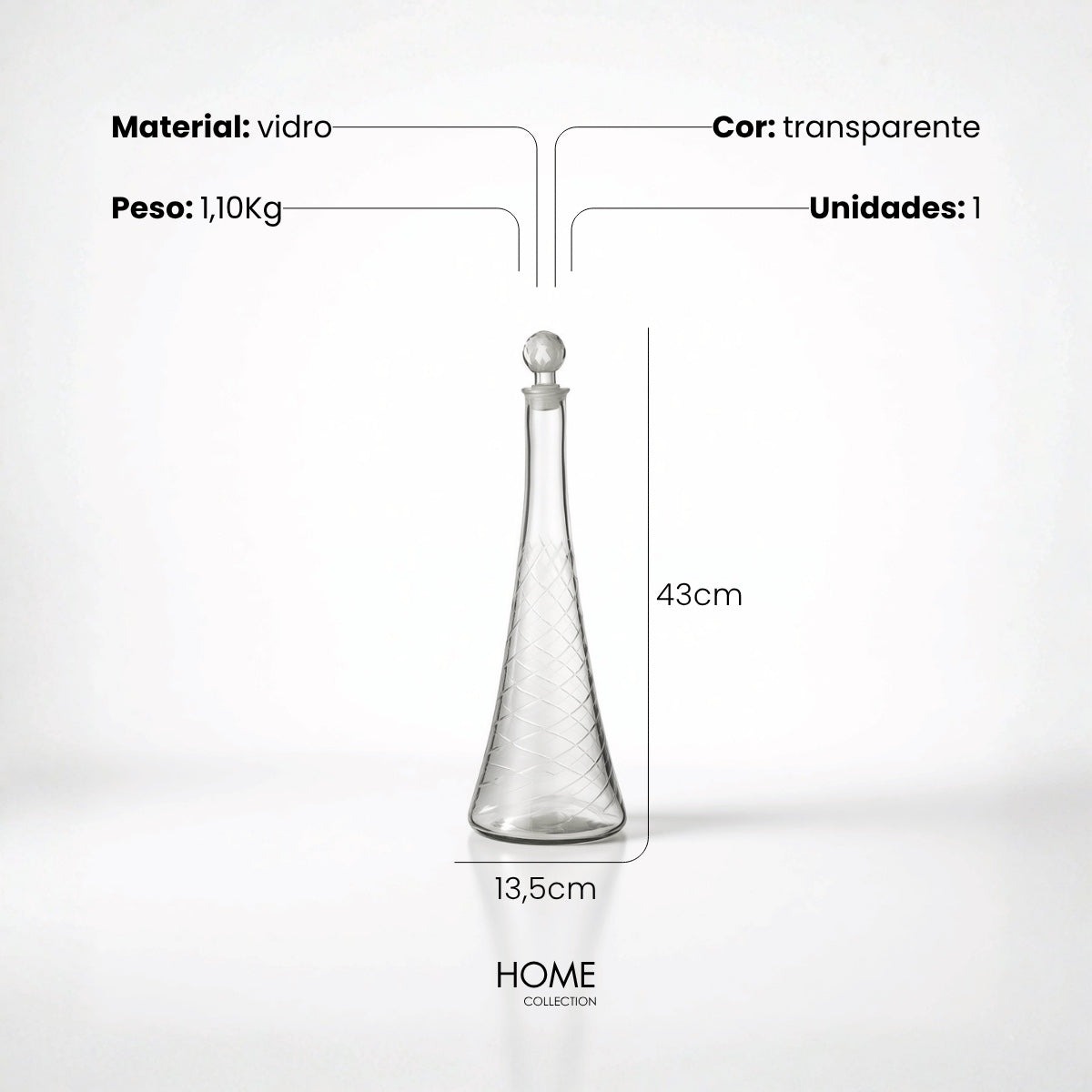 Garrafa Stem 1.2L 43cm