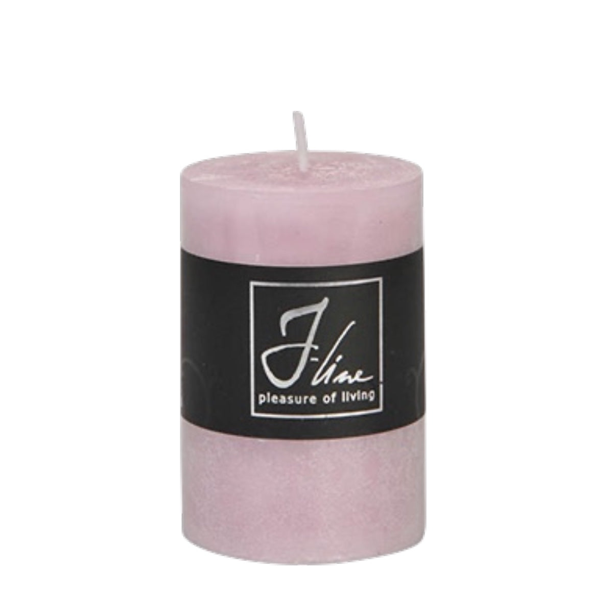Vela Cilíndrica Rosa 5x7,5cm - 18h
