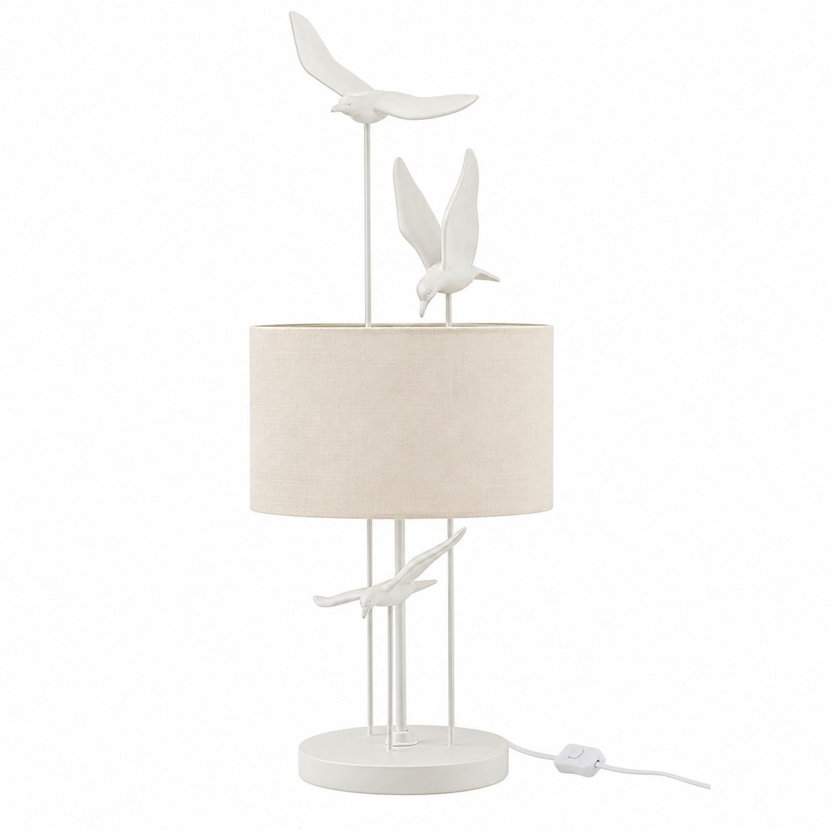 Luminaria de Mesa Passaros 79cm
