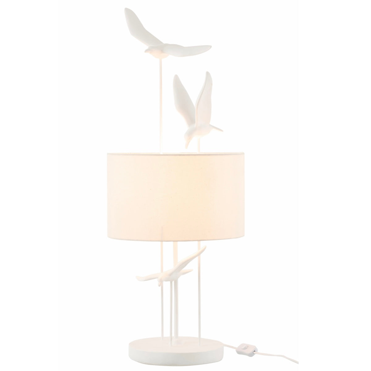 Luminaria de Mesa Passaros 79cm