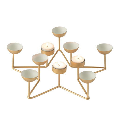 Castical Estrela Em Metal 35x9cm