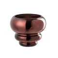 Vaso Layer Marrom Metalico 16X14cm
