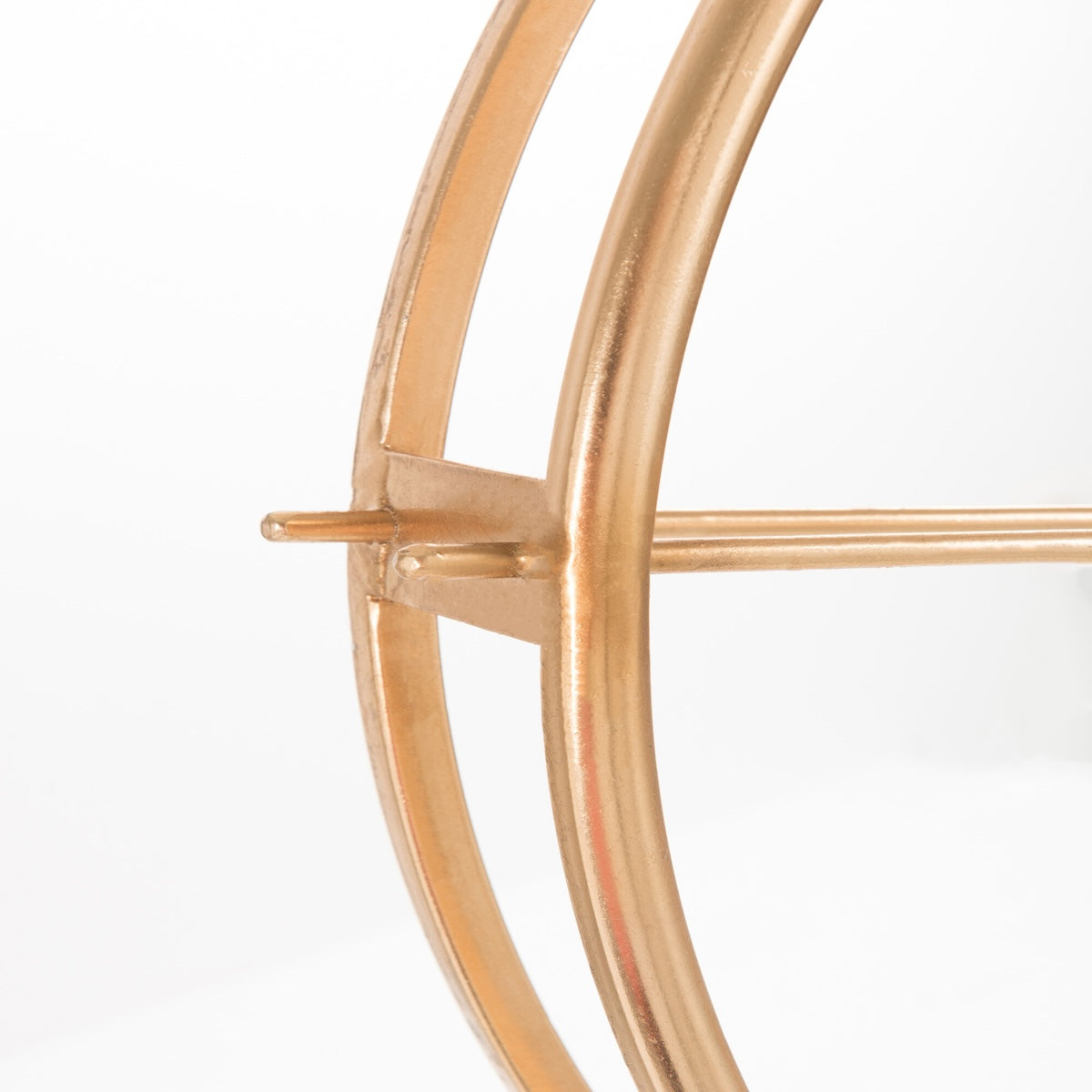 Relogio de Parede Vazado Dourado 80cm