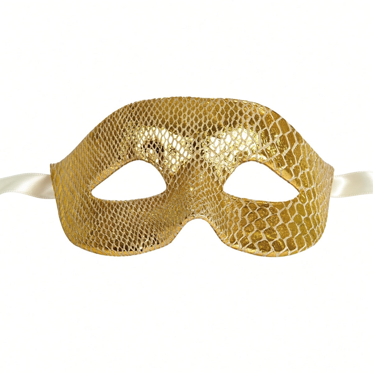 Mascara Cobra Dourada 16x8cm