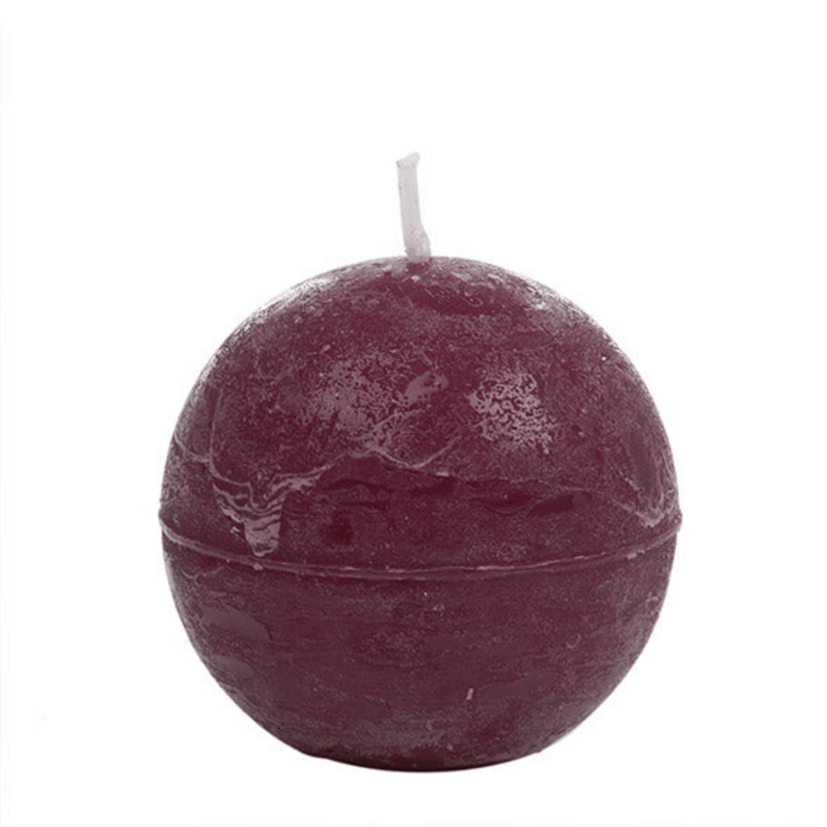 Vela Redonda Roxa 8,5cm - 40h