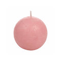 Vela Redonda Rosa 6,5cm - 16h