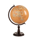 Globo Amarelo C/ Suporte Em Madeira 52cm