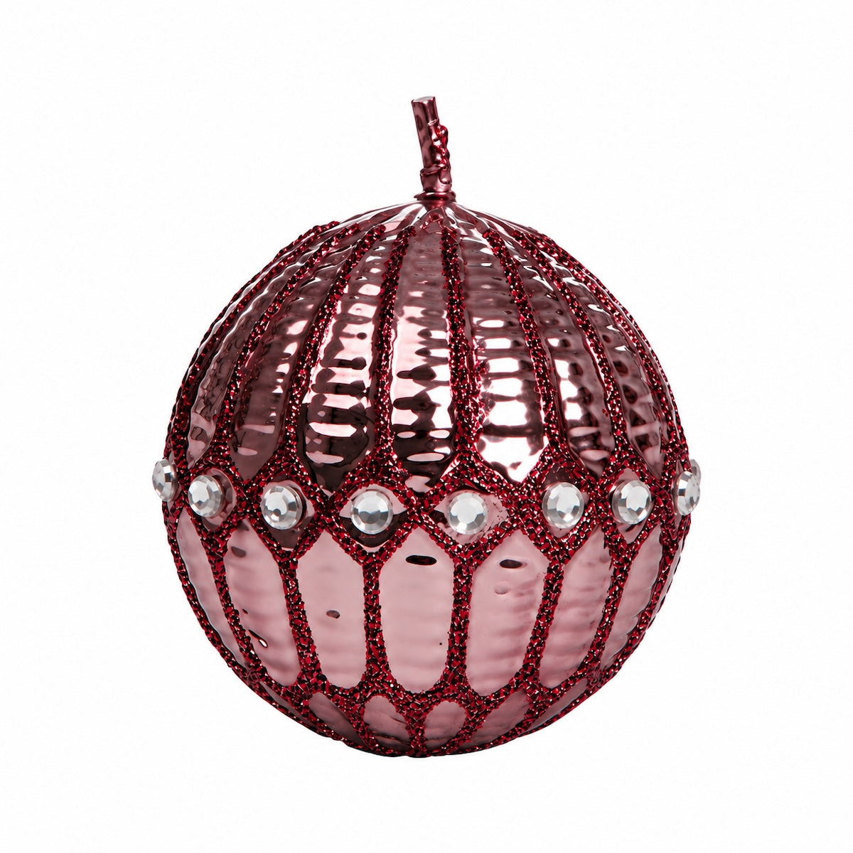 Vela Bola Roxa 6cm