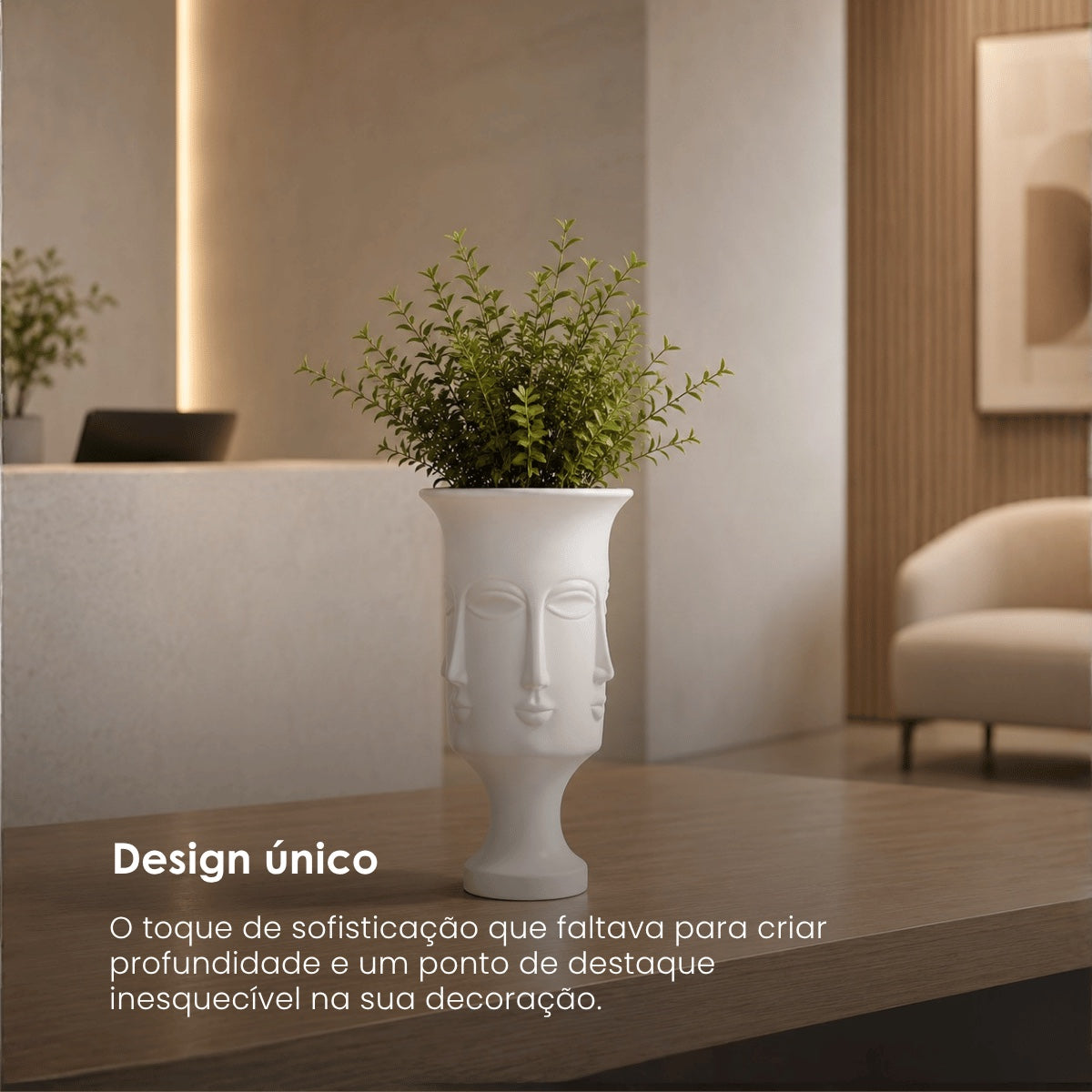 Vaso Faces 35cm