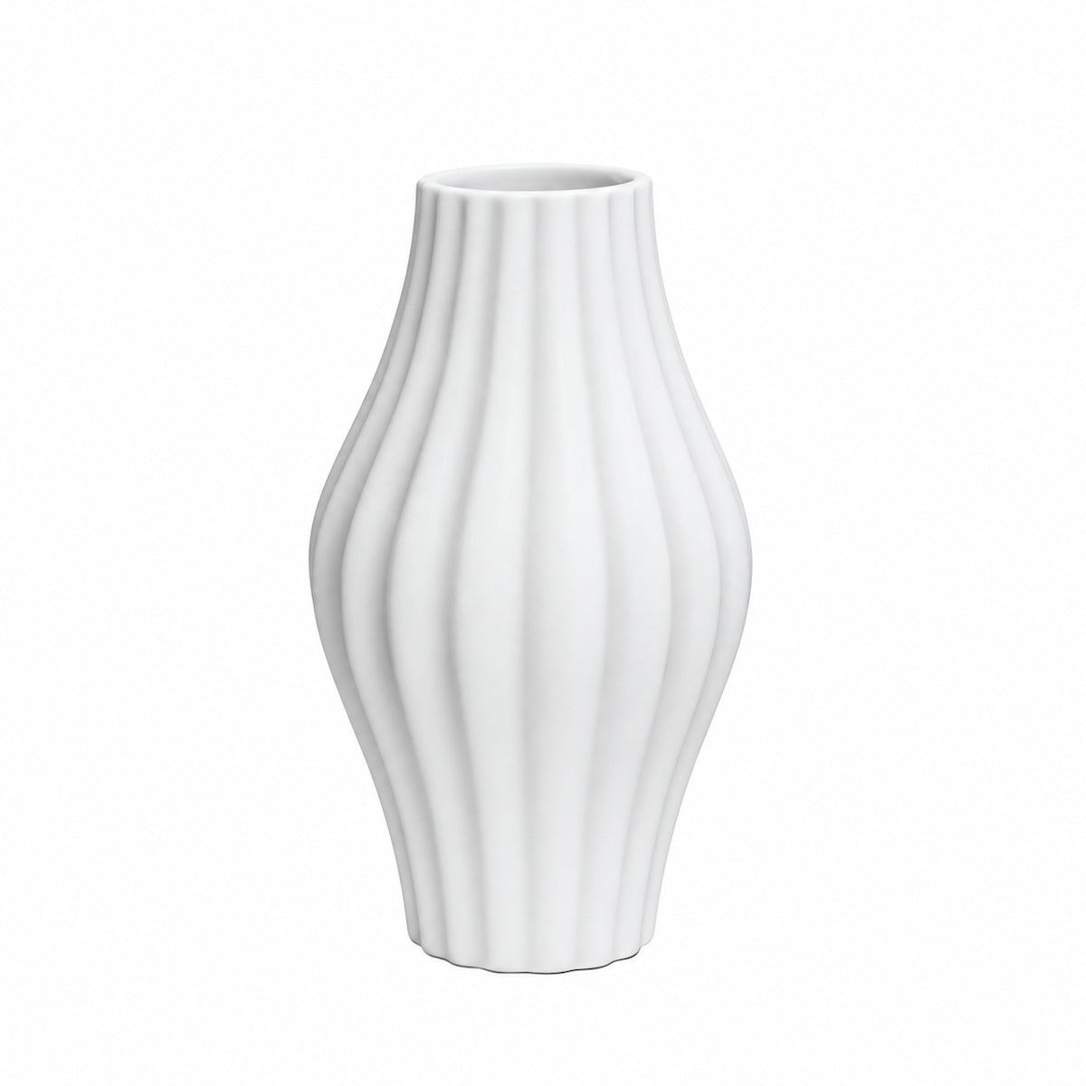 Vaso Bulb Branco 27cm