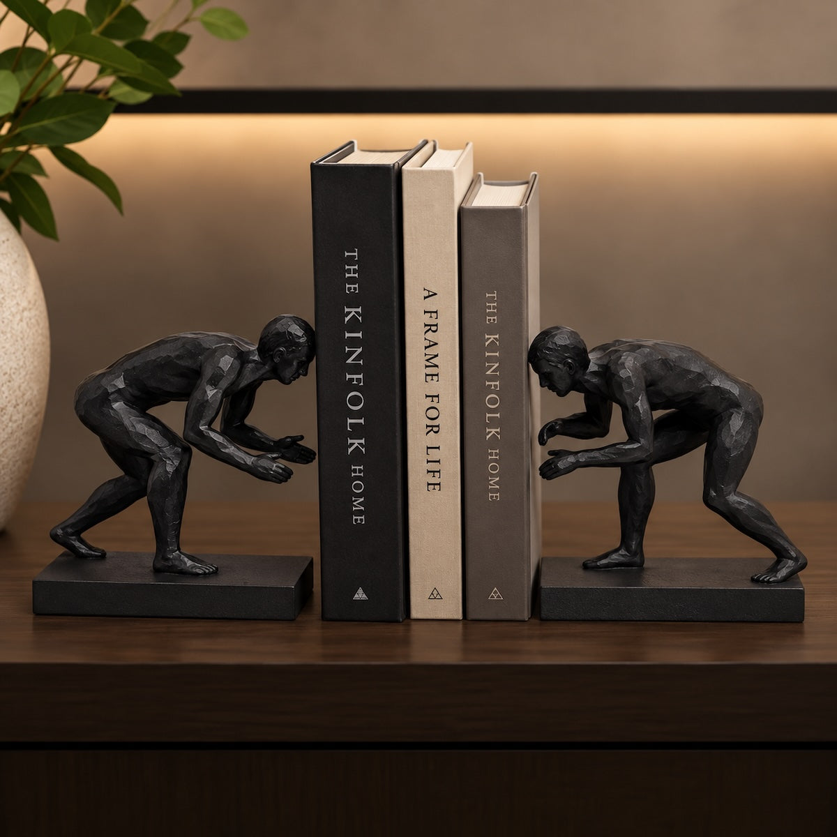 Jg. Porta Livros Wrestling 15cm