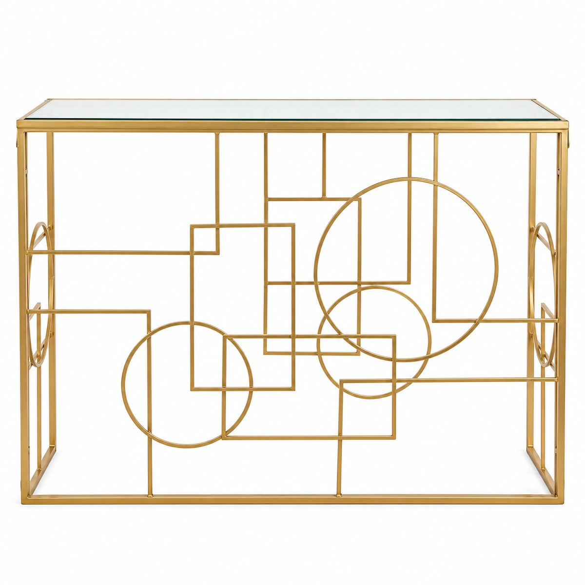 Aparador Glam Geométrico 120x36x81cm