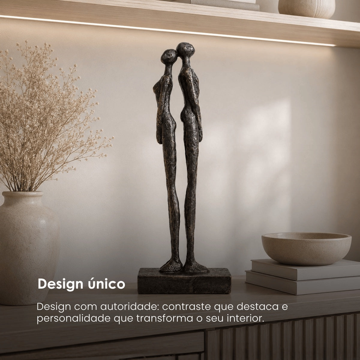 Escultura Casal 45cm