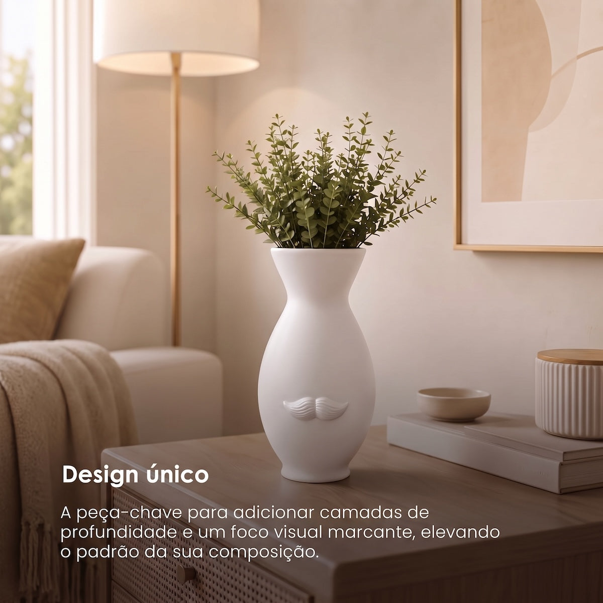 Vaso Sr e Sra 30cm