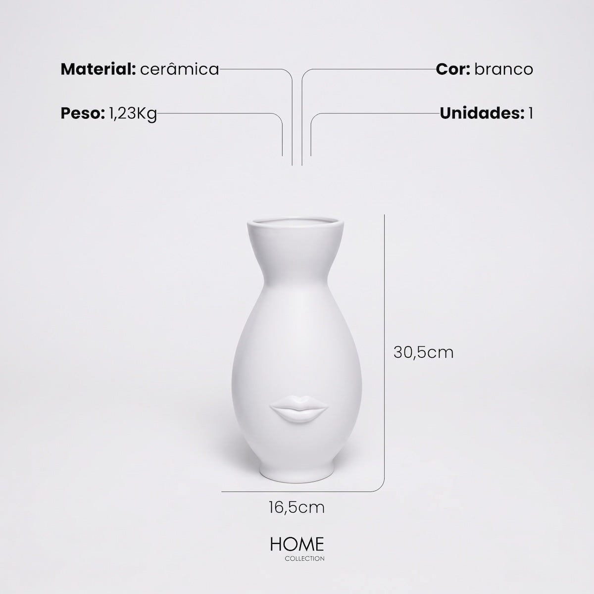 Vaso Sr e Sra 30cm