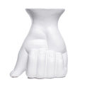 Vaso Mão Branca 22cm
