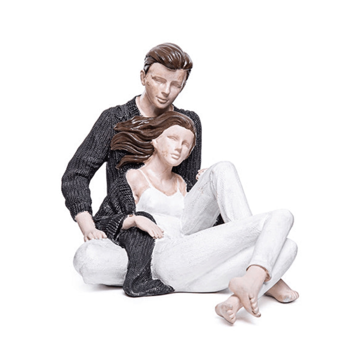 Escultura Casal Apaixonado 20cm