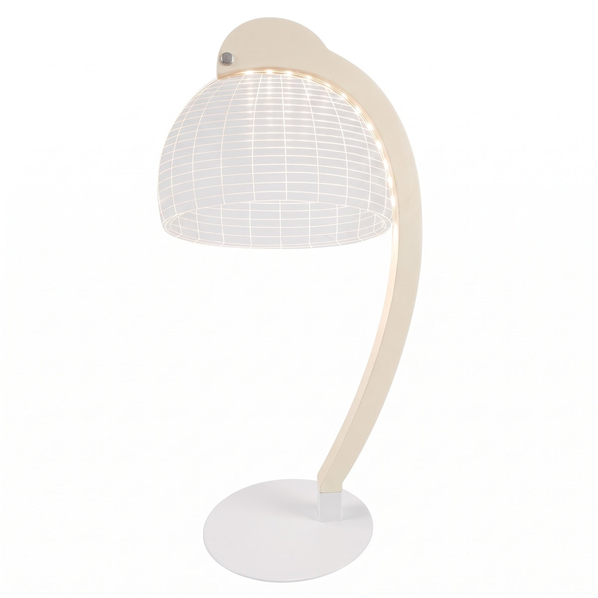 Abajur Curve 3d Led 40cm
