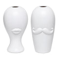 Jg. 2 Vasos Sr e Sra 18cm