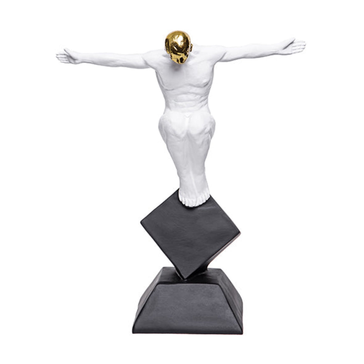 Escultura Homem C/ Braços Abertos 28cm